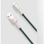 Usb Кабель-зарядка Lightning Baseus Cafule Metal 2.4A 1м (CALJK-A06) зеленый