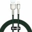 Usb Кабель-зарядка Lightning Baseus Cafule Metal 2.4A 1м (CALJK-A06) зеленый