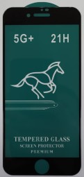 Защитное стекло для i-Phone 7/8 21H чёрное