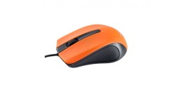 Perfeo мышь оптическая "RAINBOW", 3 кн, USB, чёрн-оранж