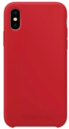 Чехол-накладка  i-Phone X/XS Silicone icase  №33 тёмно-красная
