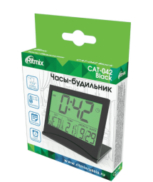 Часы Ritmix CAT-042 черный