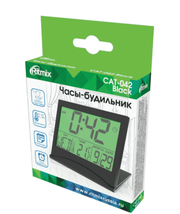 Часы Ritmix CAT-042 черный