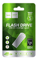 USB флеш накопитель Hoco UD4 128GB серебристый