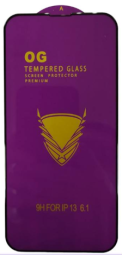 Защитное стекло для i-Phone 14 Pro Max 6.7" OG Purple чёрное