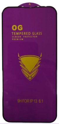 Защитное стекло для i-Phone 14 Pro Max 6.7" OG Purple чёрное