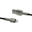 Usb Кабель-зарядка Lightning Baseus Cafule Metal 2м (CALJK-B01) черный