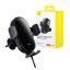 Держатель c беспроводной зарядкой Baseus LightChaser Wireless Charging 15W C40355900121-00 черный