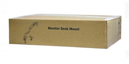 Кронштейн для монитора Model-001 настольное крепление белый