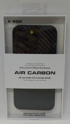 Накладка для i-Phone 13 Pro 6.1" K-Doo Air Carbon пластик чёрная