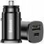 Автомобильное заряд. устр. Baseus Square Metal 1USB+1C 30W (CCALL-AS01) черное