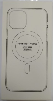 Накладка для i-Phone 11 Pro Max силикон MagSafe Clear Case