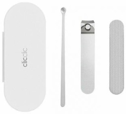 Набор для маникюра Xiaomi Clicclic 3 in 1 Nail Clippers Set CTT001CN серебристый
