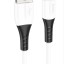 Usb Кабель-зарядка Type-C Hoco X82 3A 1м мягкий силиконовый белый