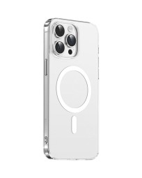 Накладка для i-Phone 15 Pro Keephone X-Crystal MagSnap прозрачный