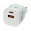 Сетевое зар. устр. Evelatus 135 1USB/1C 22.5W/35W белое