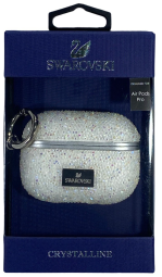 Чехол для AirPods Pro Swarovski белый
