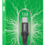 Usb Кабель-зарядка Type-C Hoco X50 Excellent 3A 1м в тканевой оплётке чёрный