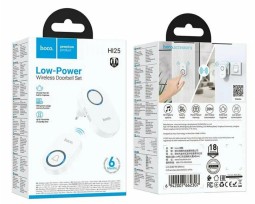 Беспроводной дверной звонок Hoco HI25 белый